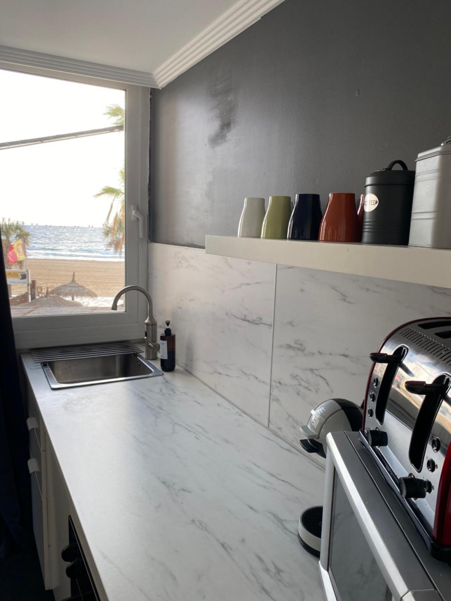 Apartamento Torre Yago Primera Linea Playa Benidorm Con Wi-Fi & Ac Pokoj fotografie