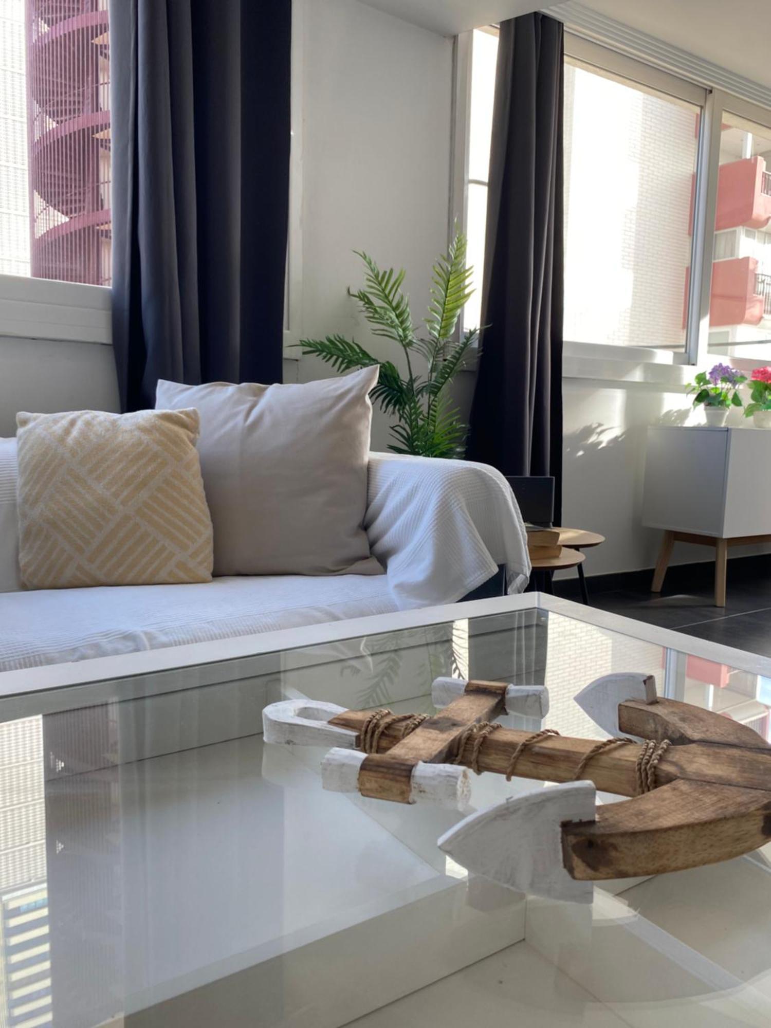 Apartamento Torre Yago Primera Linea Playa Benidorm Con Wi-Fi & Ac Pokoj fotografie