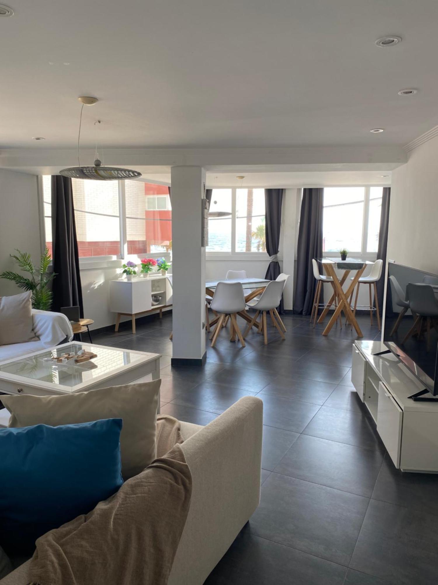 Apartamento Torre Yago Primera Linea Playa Benidorm Con Wi-Fi & Ac Pokoj fotografie